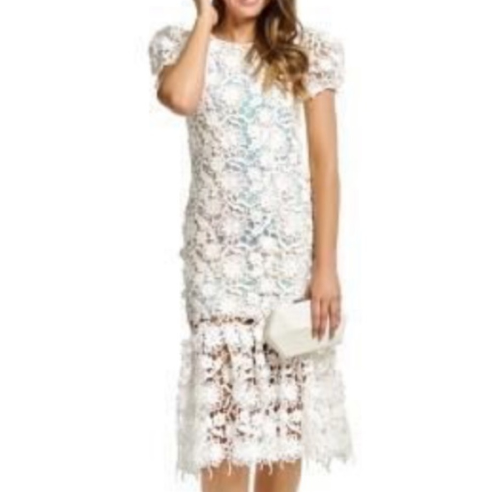 Alcoolique Couture Lace Overlay Dress S